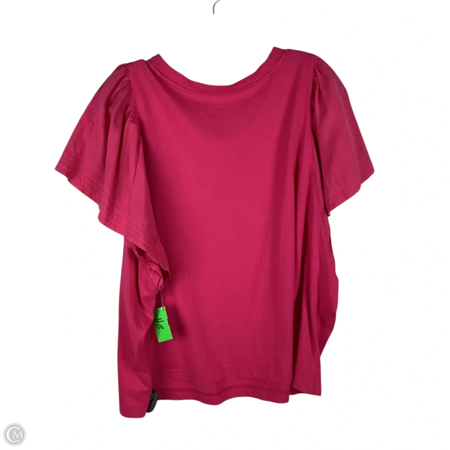 Top Short Sleeve Basic By Old Navy In Pink, Size: 3x