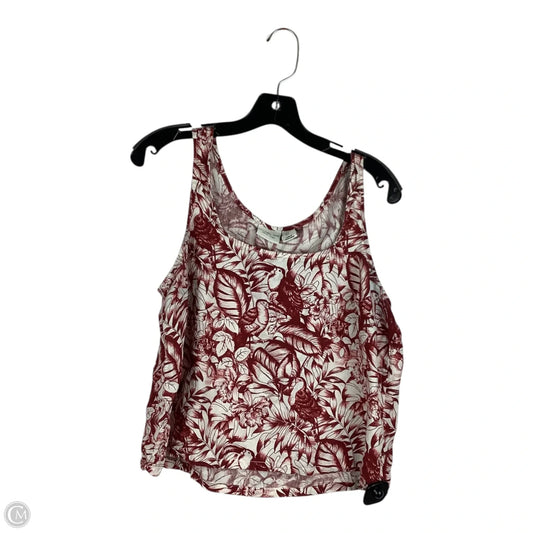 Top Sleeveless By Rachel Zoe In Floral Print, Size: L