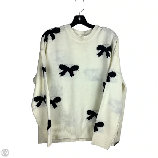Sweater By Clothes Mentor In Cream, Size: Xxl