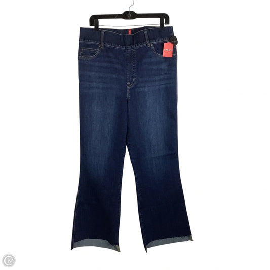 Jeans Wide Leg By Spanx In Blue Denim, Size: 1x