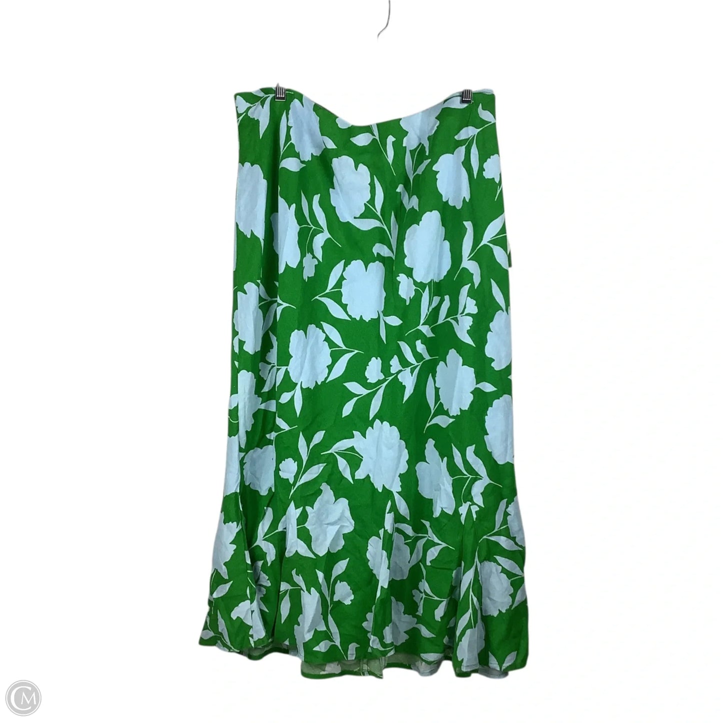 Skirt Designer By Kate Spade In Blue & Green, Size: 3x