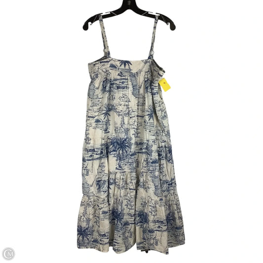 Dress Casual Maxi By Clothes Mentor In Beige, Size: L