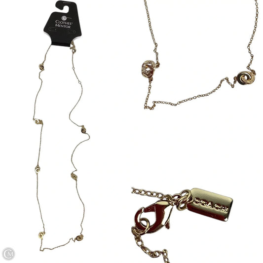 Necklace Designer By Coach