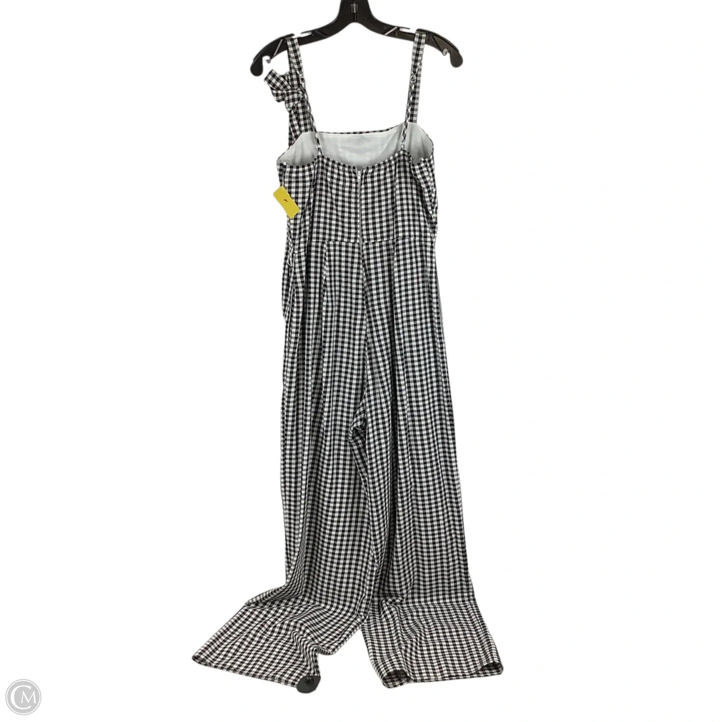 Jumpsuit By Blue Rain In Plaid Pattern, Size: M