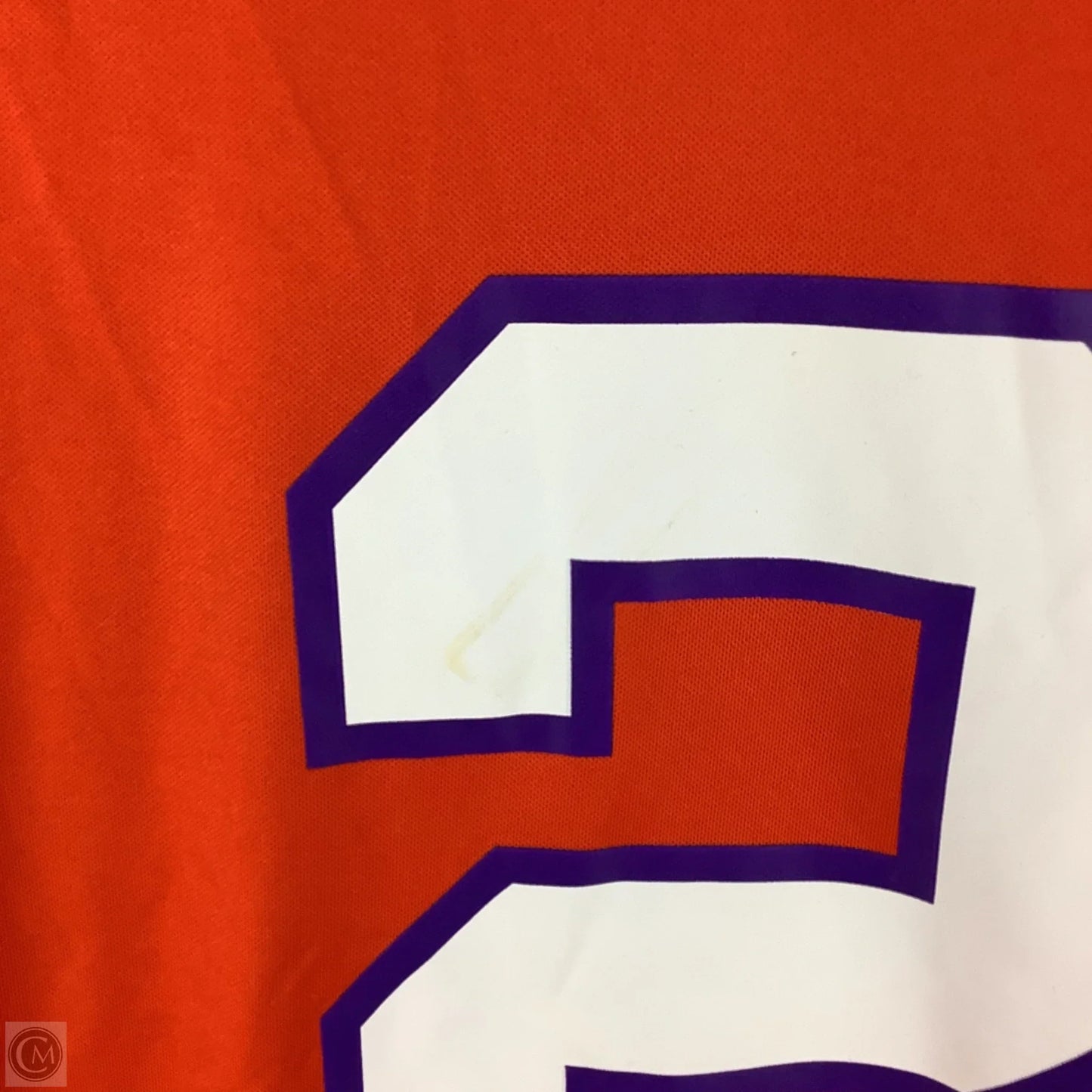 Athletic Top Short Sleeve By Nike Apparel In Orange, Size: M