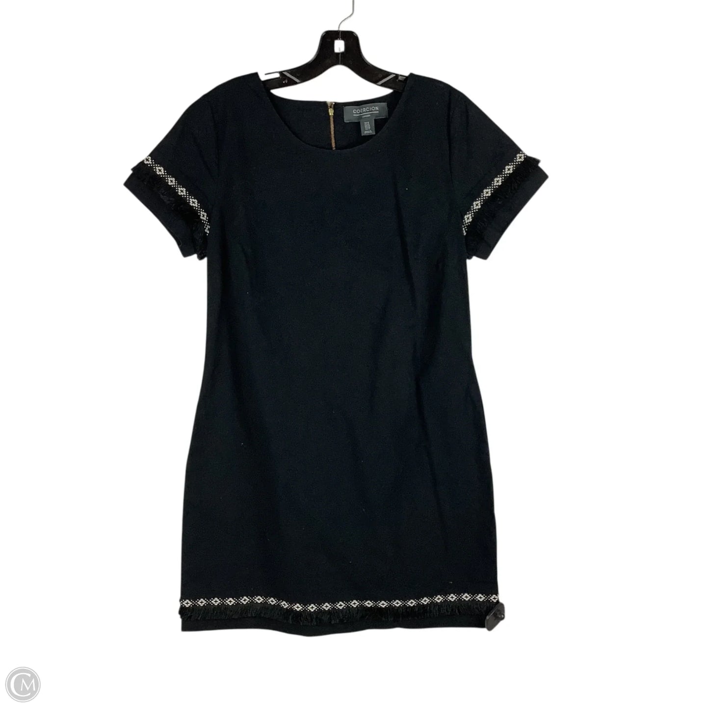 Dress Casual Midi By Cmc In Black, Size: 8