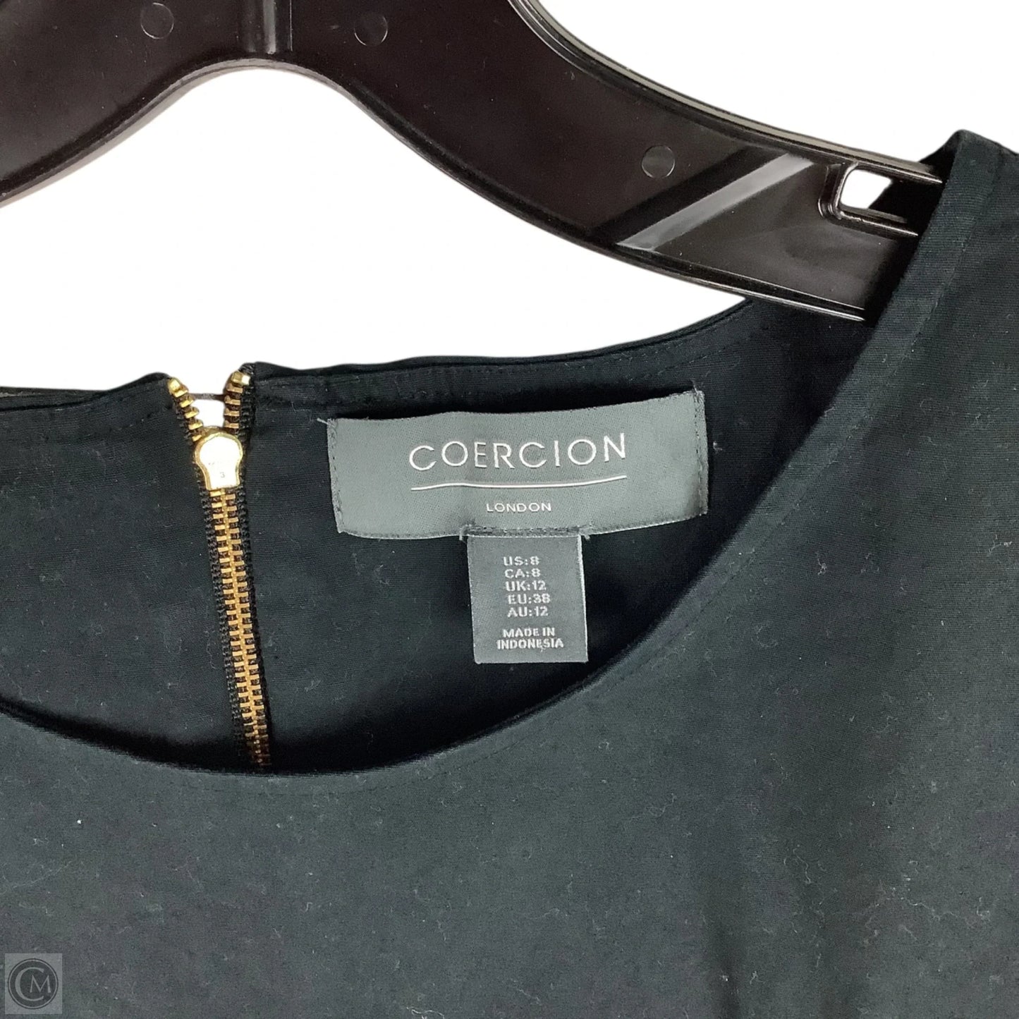 Dress Casual Midi By Cmc In Black, Size: 8