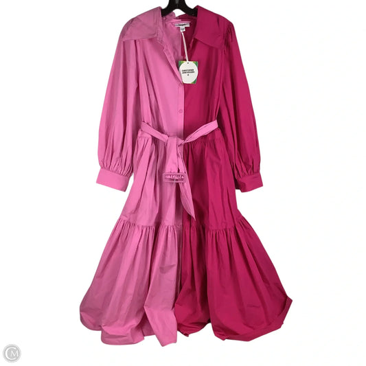 Dress Casual Maxi By Cmc In Pink, Size: 16/18