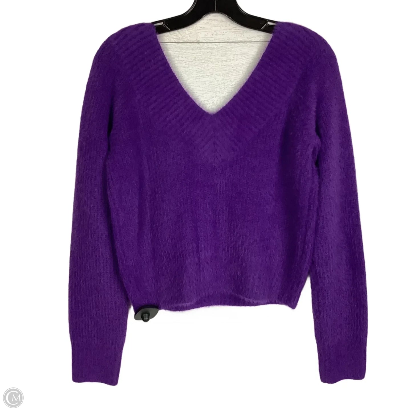 Sweater By H&m In Purple, Size: M