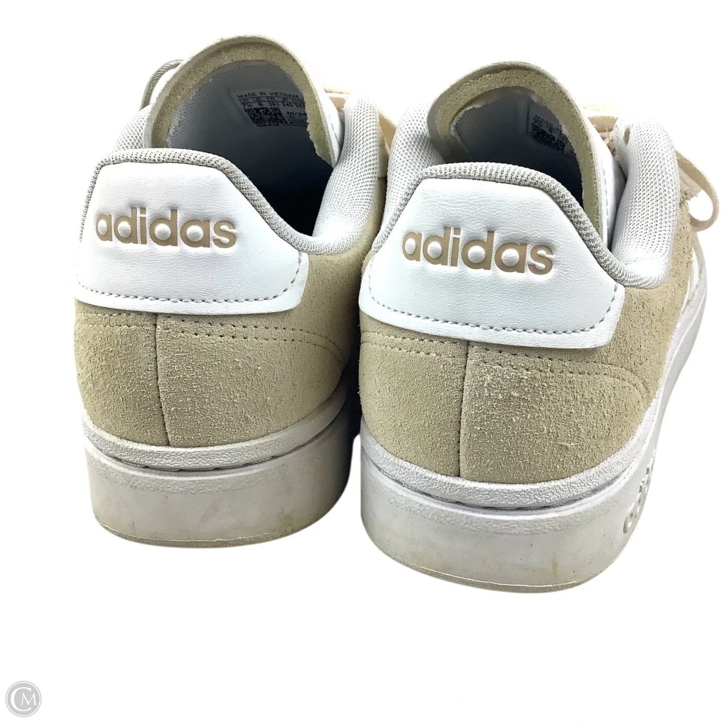 Shoes Sneakers By Adidas In Beige, Size: 7.5