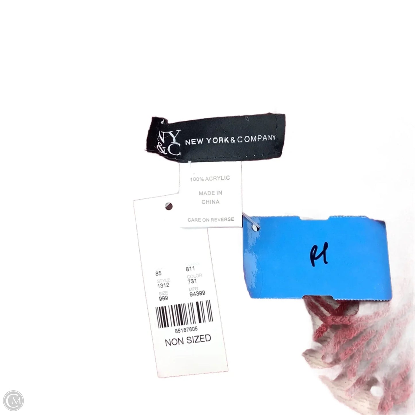 Scarf and Gloves Set Winter By New York And Co In Red