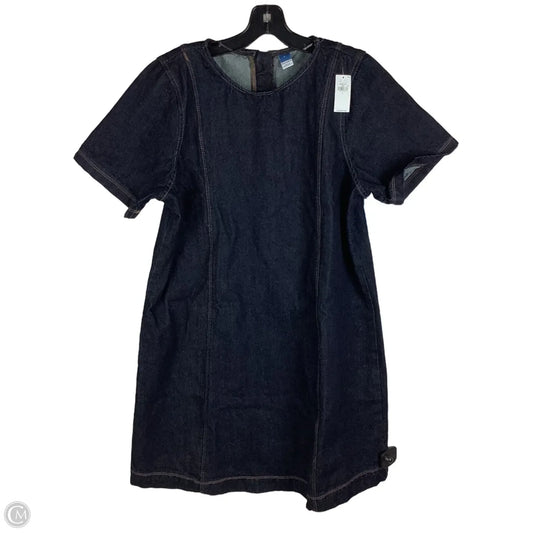 Dress Casual By Old Navy In Blue Denim, Size: L
