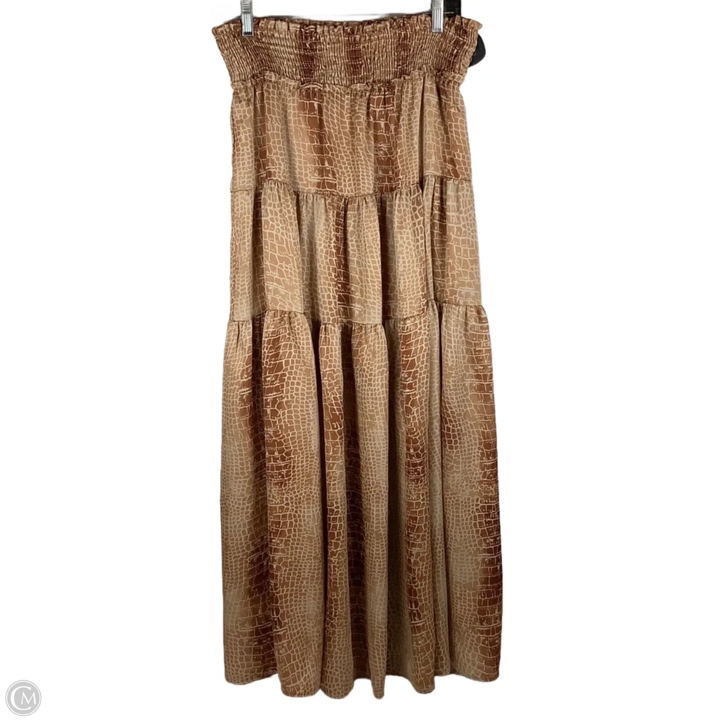 Skirt Maxi By Adrienne In Animal Print, Size: M