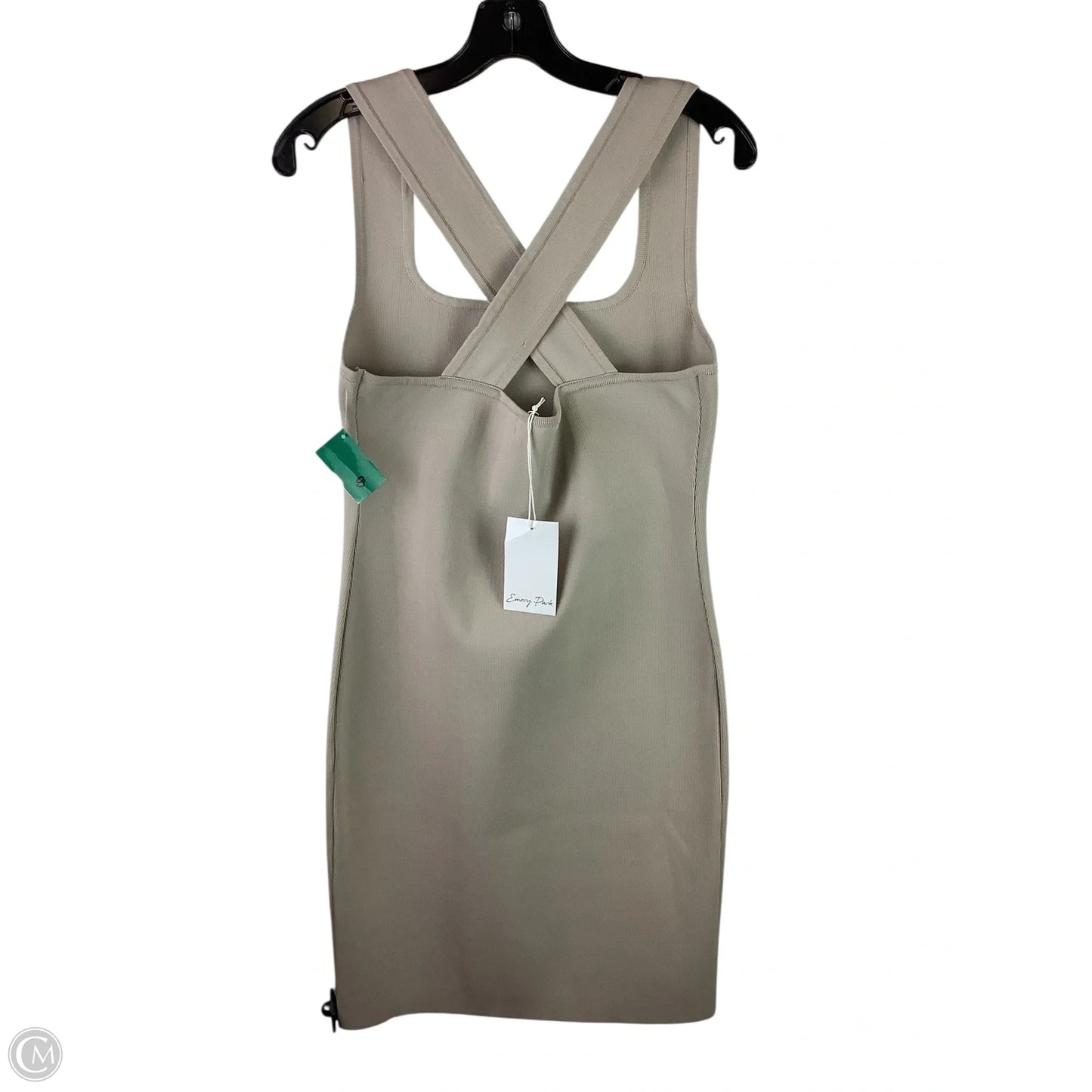 Dress Casual Short By New York And Co In Beige, Size: L