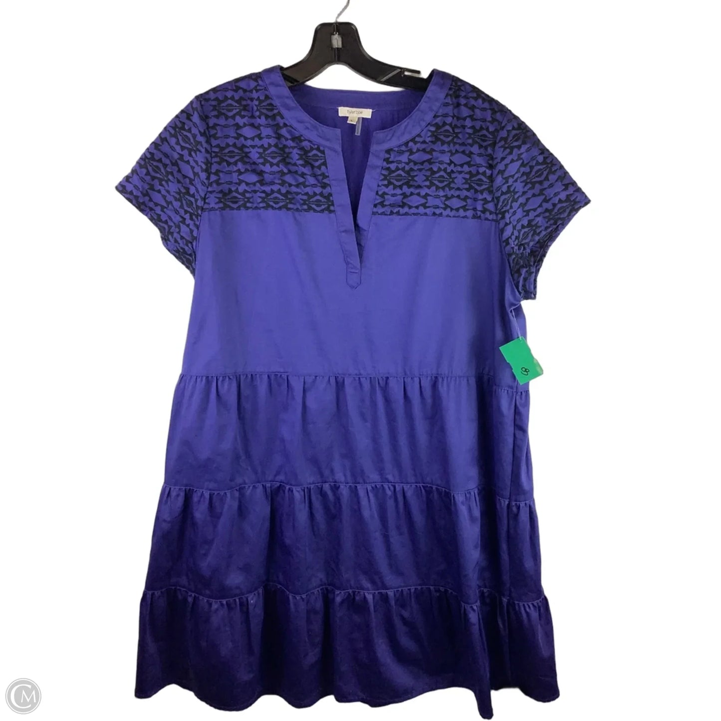 Dress Casual Midi By Tyler Boe In Blue, Size: L
