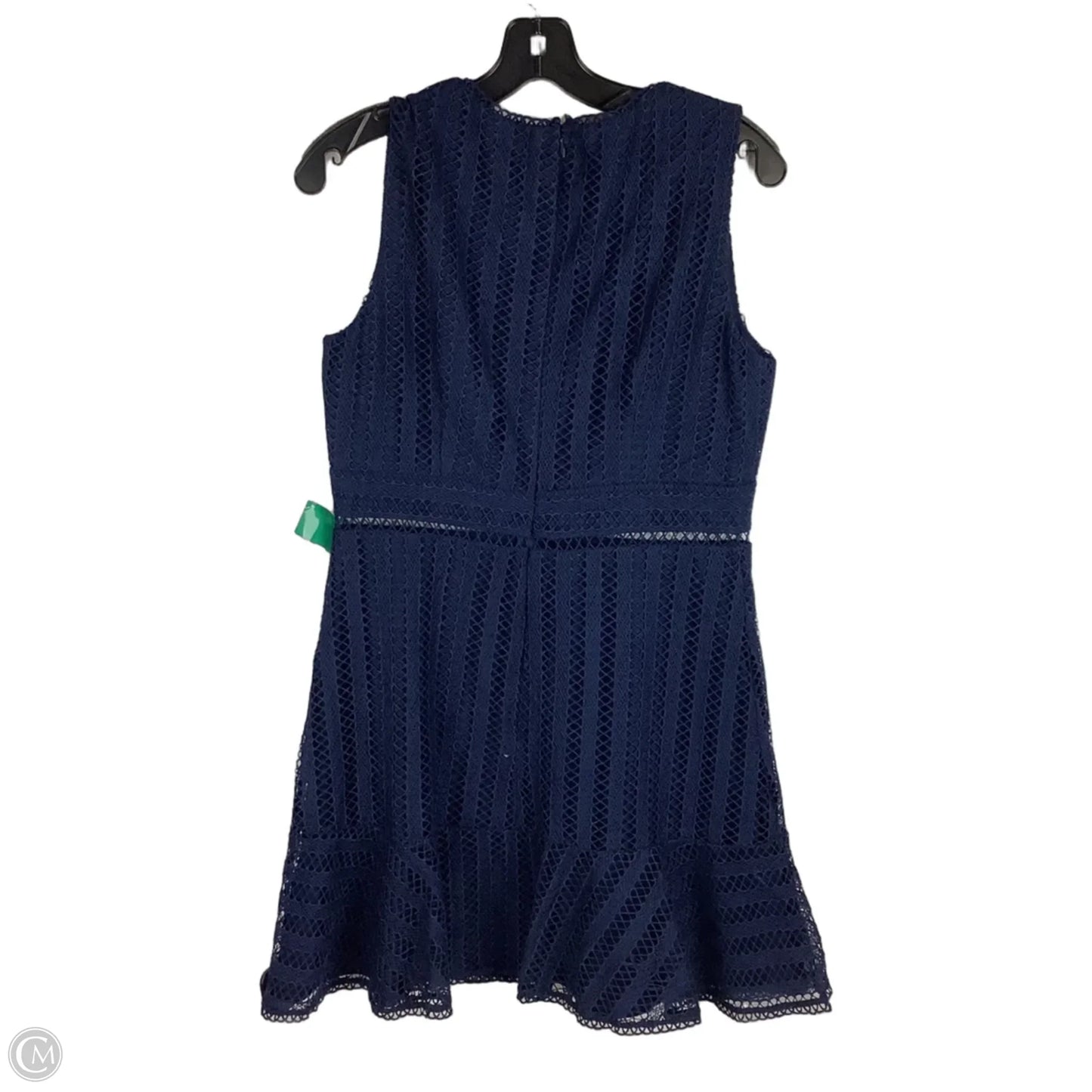 Dress Casual Midi By Aqua In Navy, Size: L
