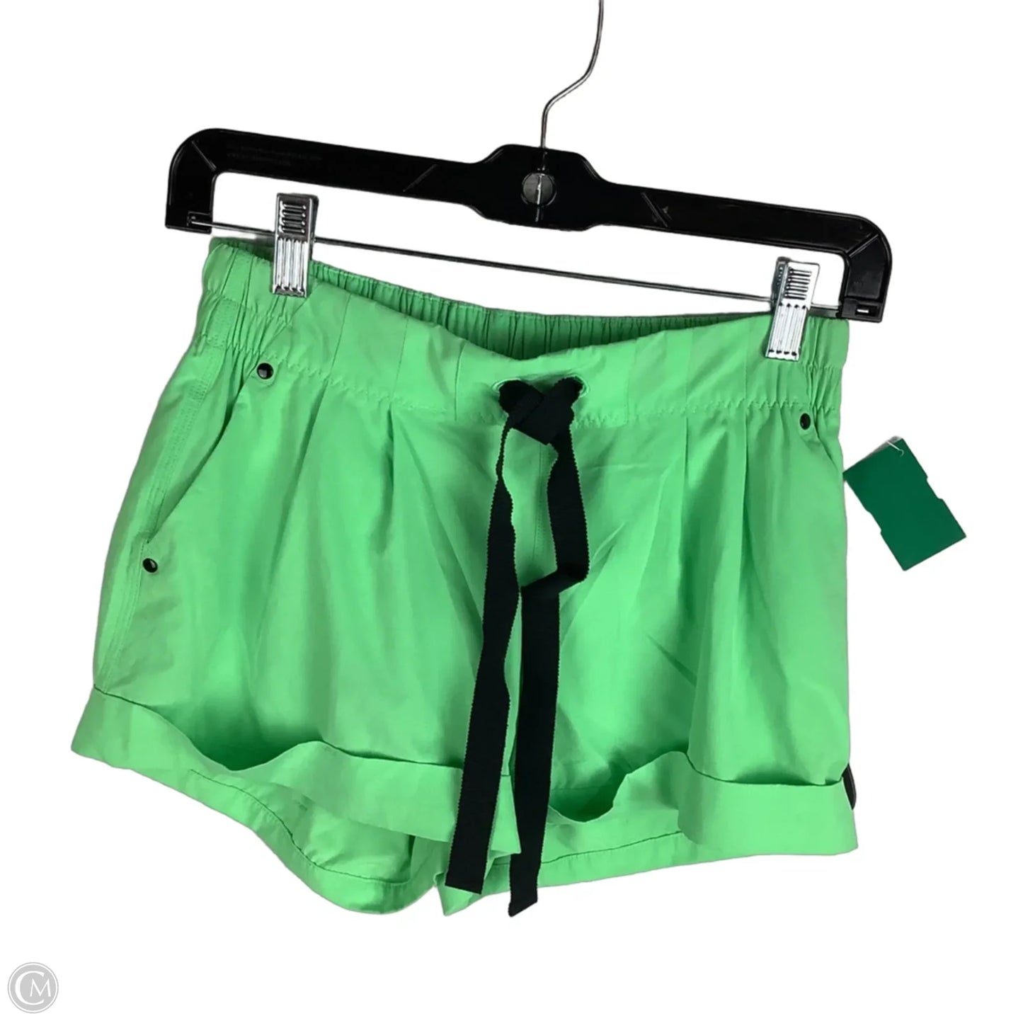 Athletic Shorts By Lululemon In Green, Size: 4