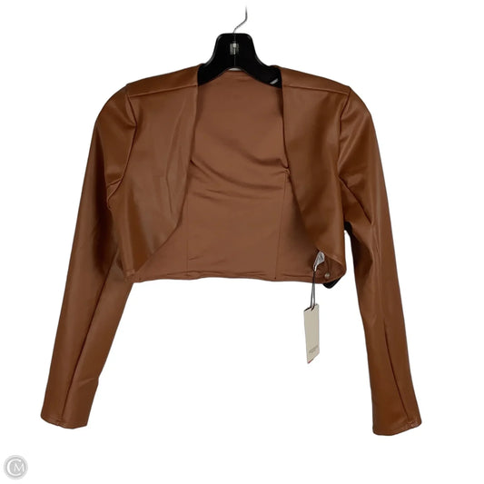 Cardigan By Clothes Mentor In Brown, Size: Xs