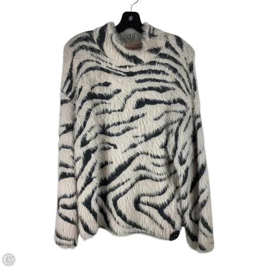 Sweater By Philosophy In Animal Print, Size: M