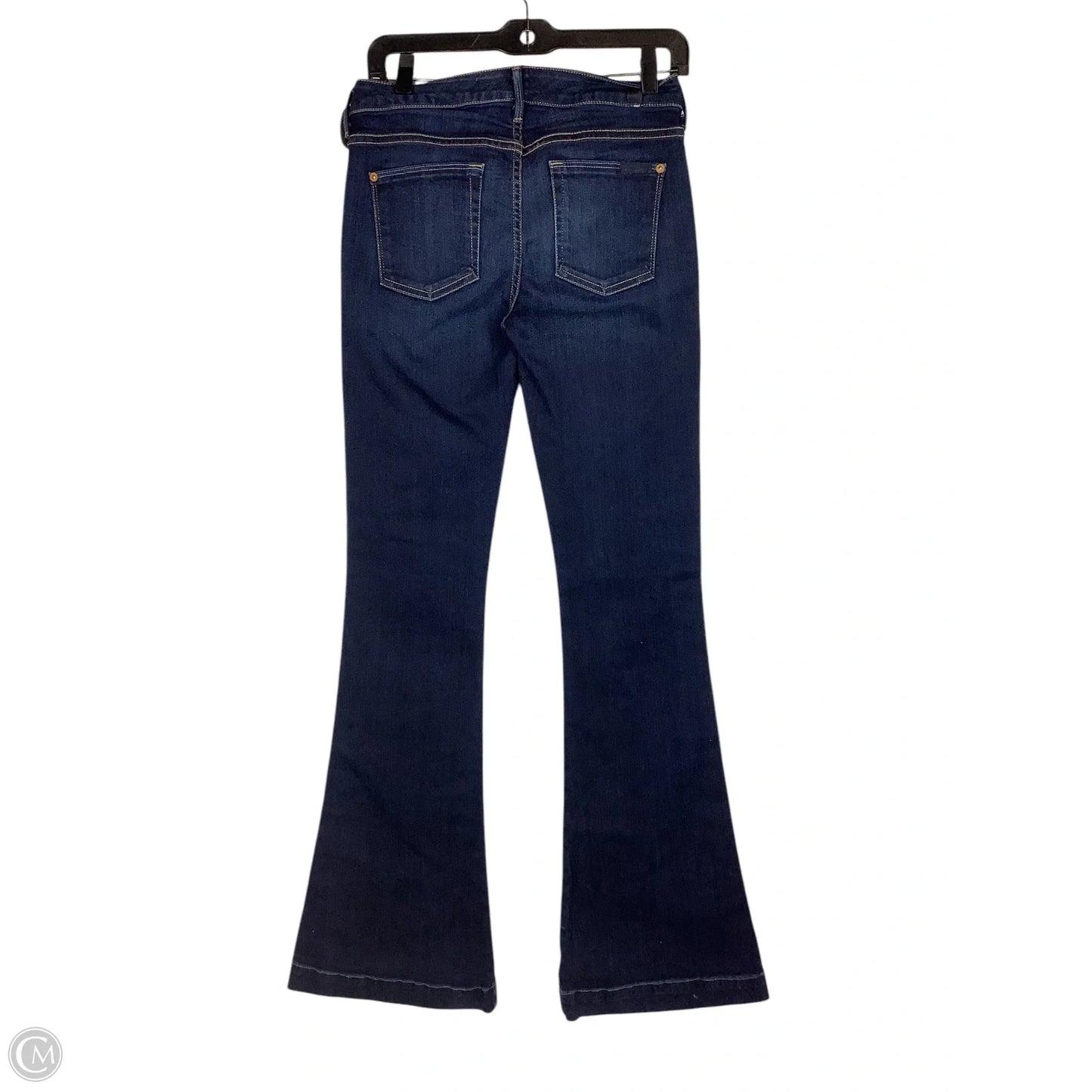 Jeans Flared By 7 For All Mankind In Blue Denim, Size: 2