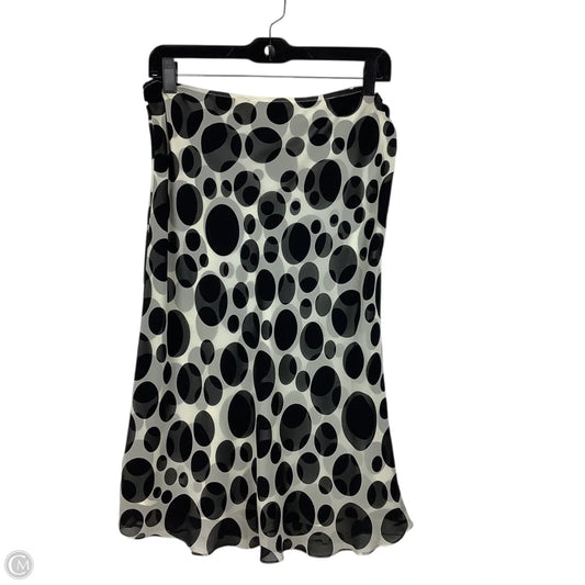 Skirt Midi By Etcetra In Polkadot Pattern, Size: 8