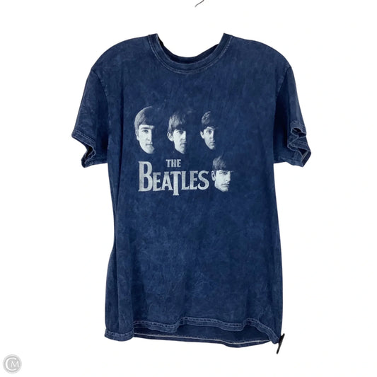 Top Short Sleeve By Clothes Mentor In Blue, Size: L