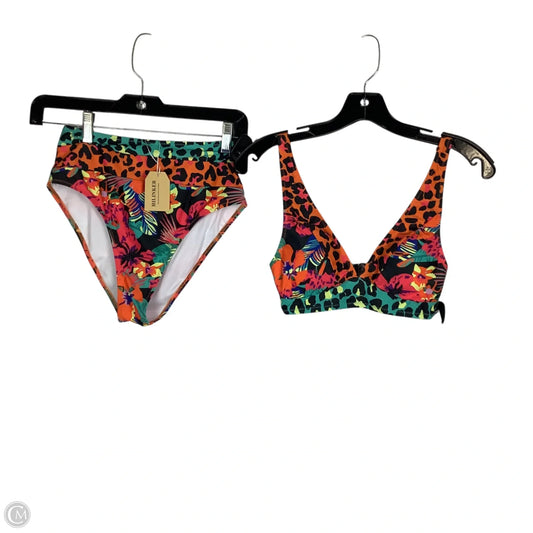 Swimsuit 2pc By Clothes Mentor In Multi-colored, Size: Xs