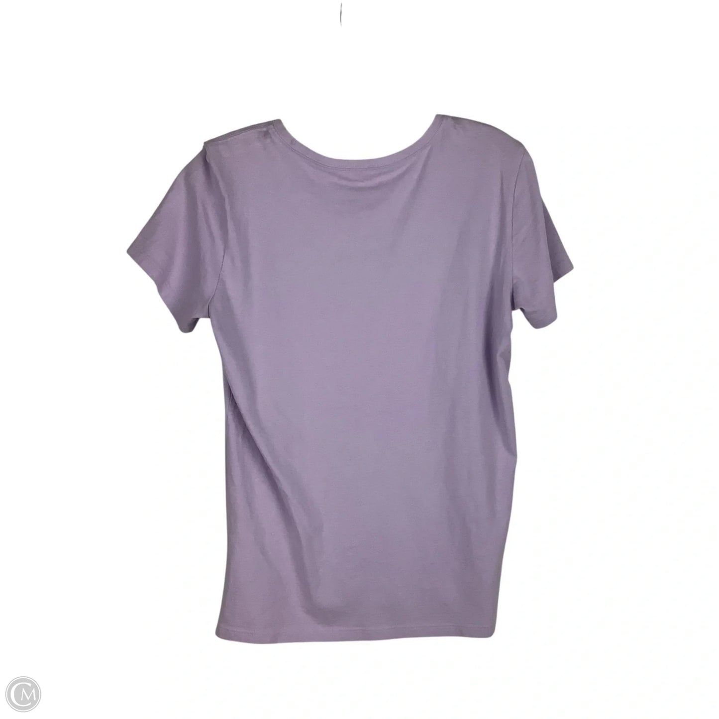Top Short Sleeve Basic By Life Is Good In Purple, Size: M