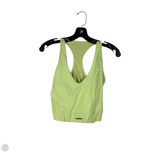 Athletic Bra By Gym Shark In Yellow, Size: M