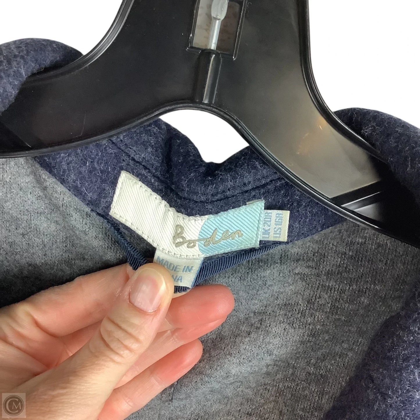 Blazer By Boden In Navy, Size: 16