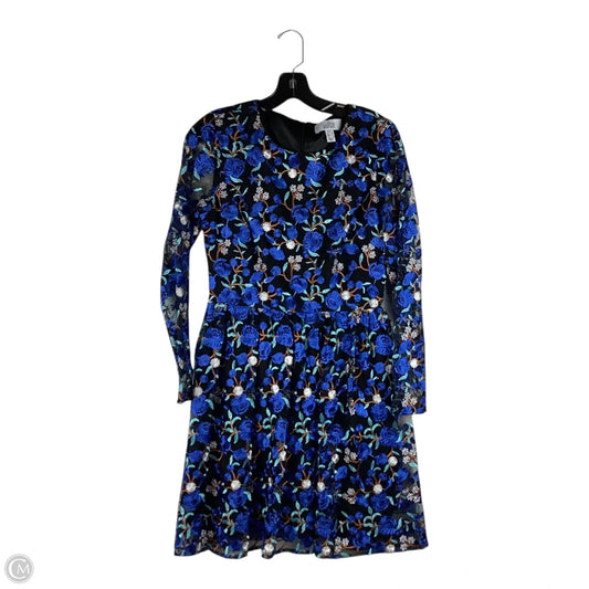 Dress Party Short By Badgley Mischka In Blue, Size: 4