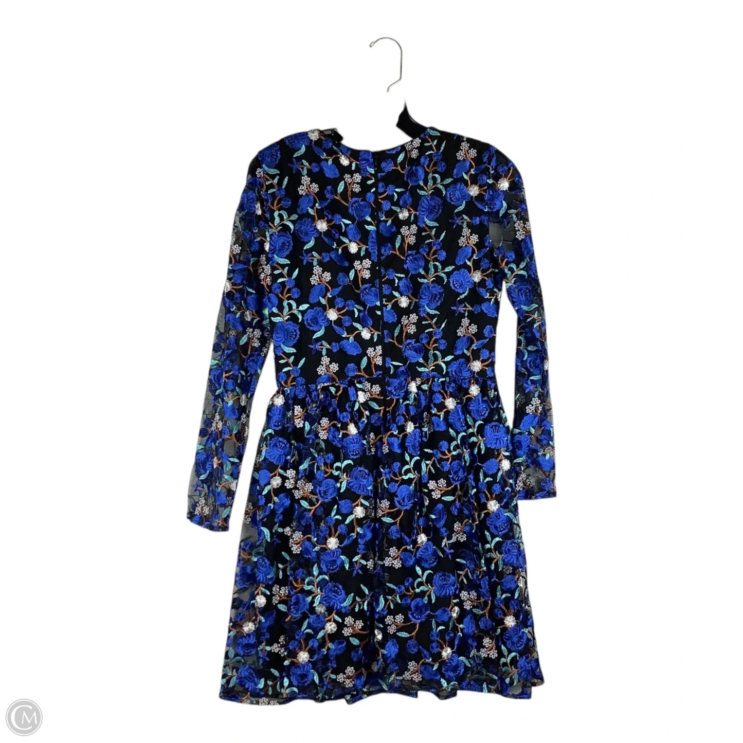 Dress Party Short By Badgley Mischka In Blue, Size: 4