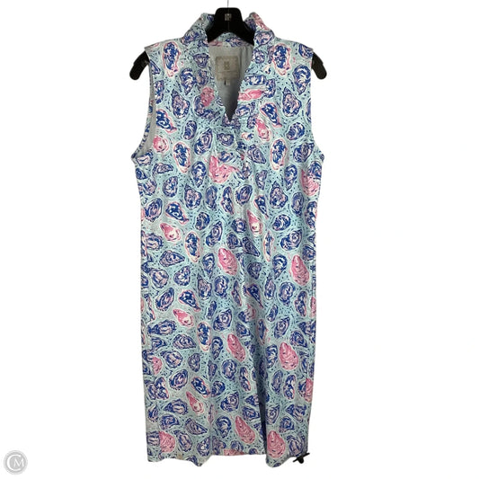 Dress Casual Midi By Simply Southern In Multi-colored, Size: L
