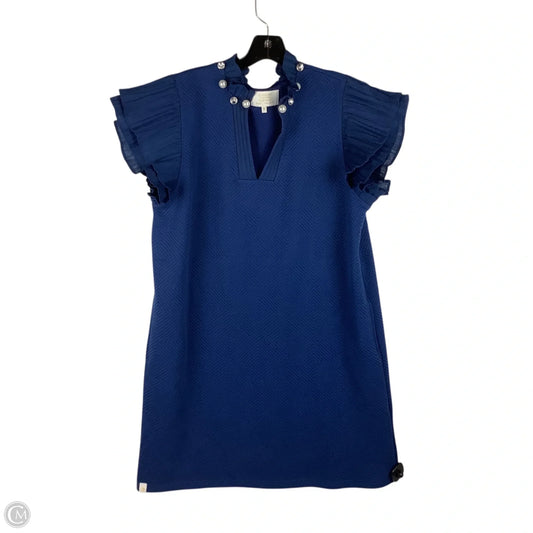 Dress Casual Midi By Simply Southern In Navy, Size: M