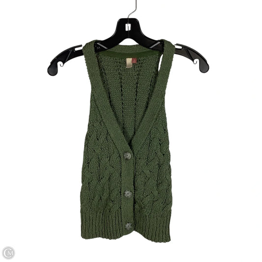 Top Sleeveless By Pilcro In Green, Size: Xs