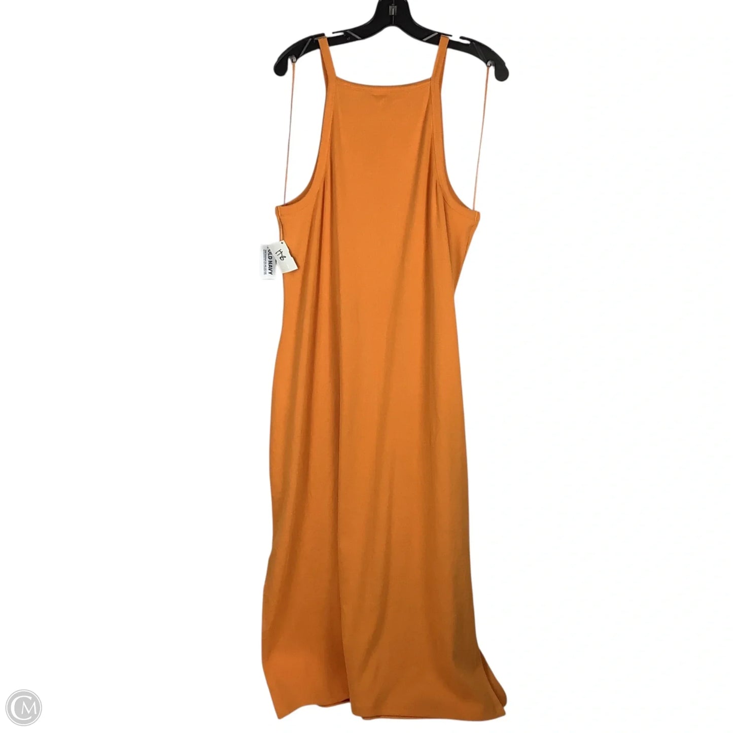 Dress Casual Midi By Old Navy In Orange, Size: 2x