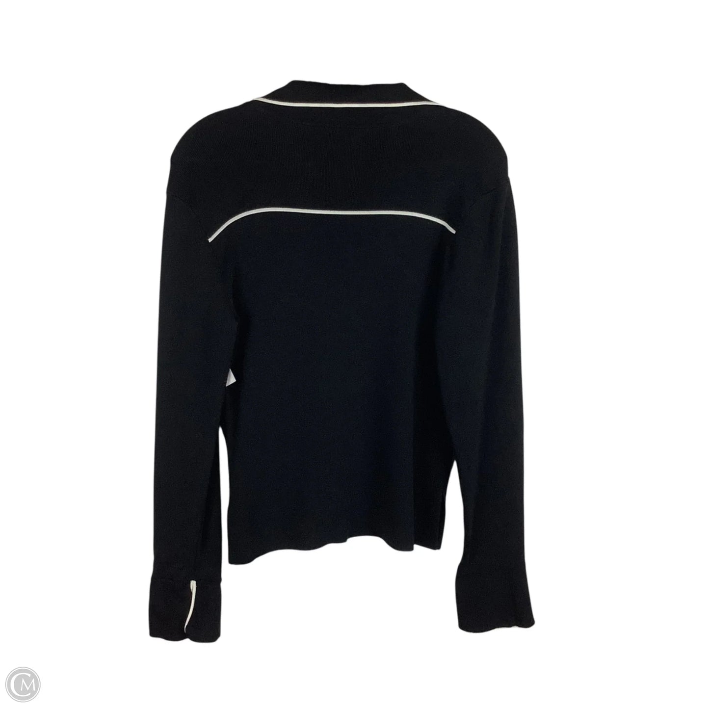 Top Long Sleeve By Bcbgmaxazria In Black, Size: M