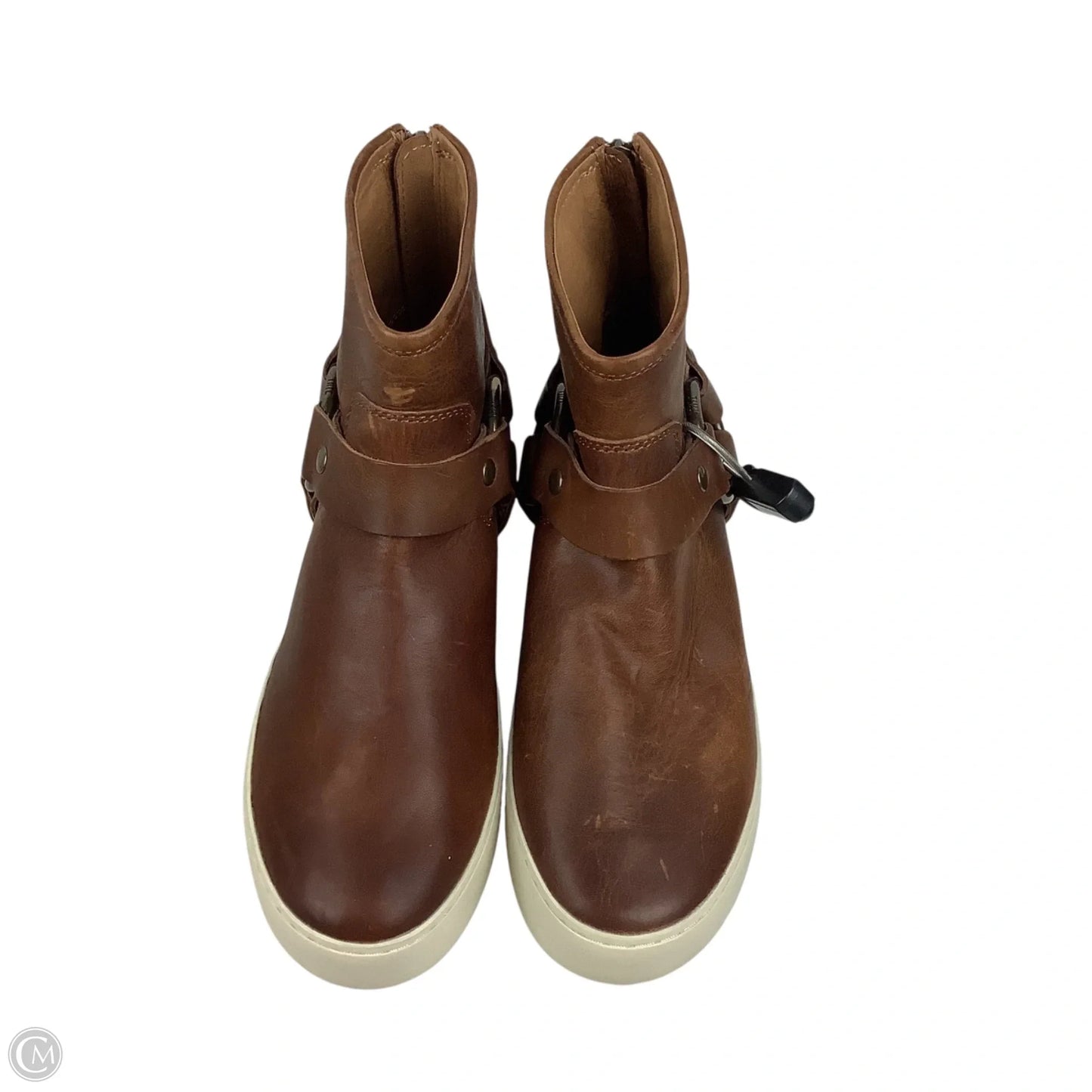 Shoes Designer By Frye In Brown, Size: 7