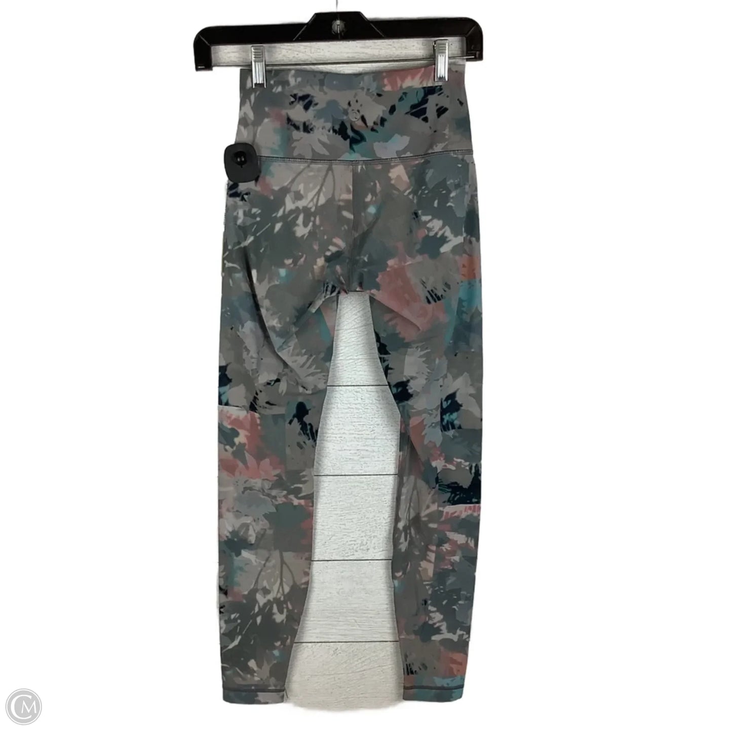 Athletic Leggings By Lululemon In Grey, Size: 4