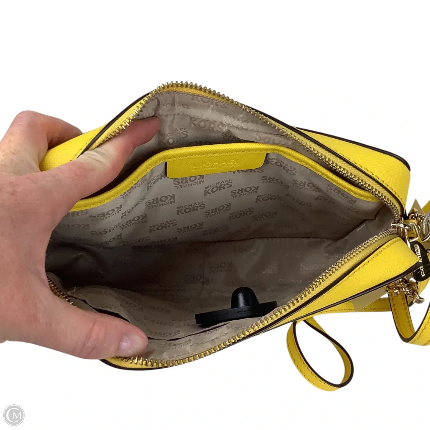 Crossbody Designer By Michael Kors, Size: Medium