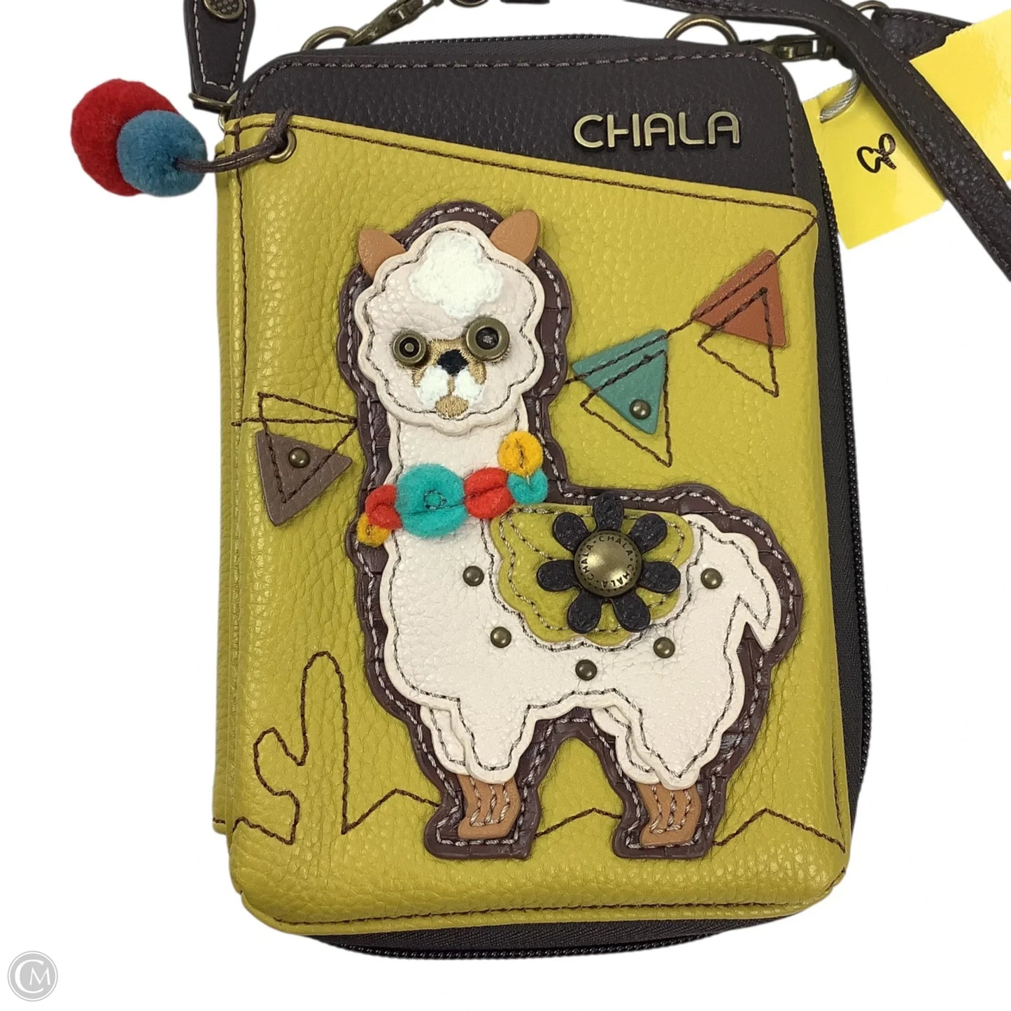 Crossbody Leather By Chala, Size: Small