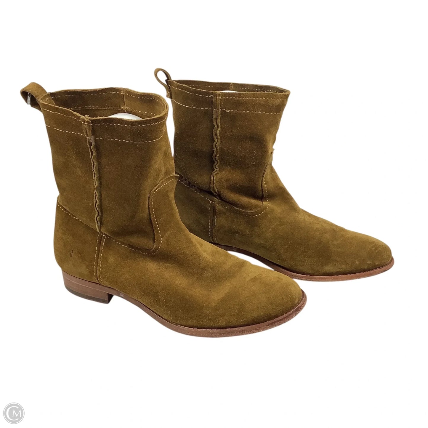 Shoes Designer By Frye In Tan, Size: 11