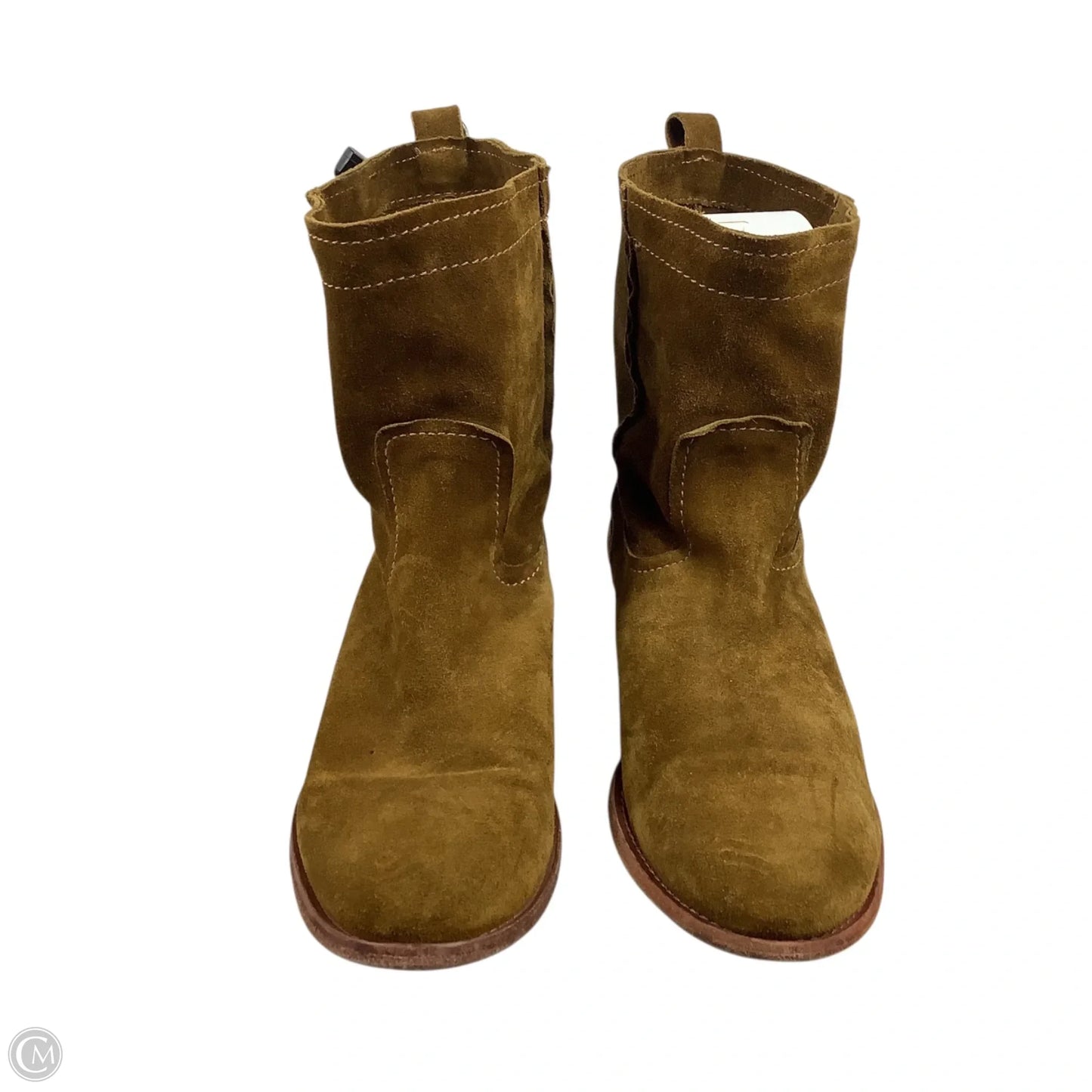 Shoes Designer By Frye In Tan, Size: 11