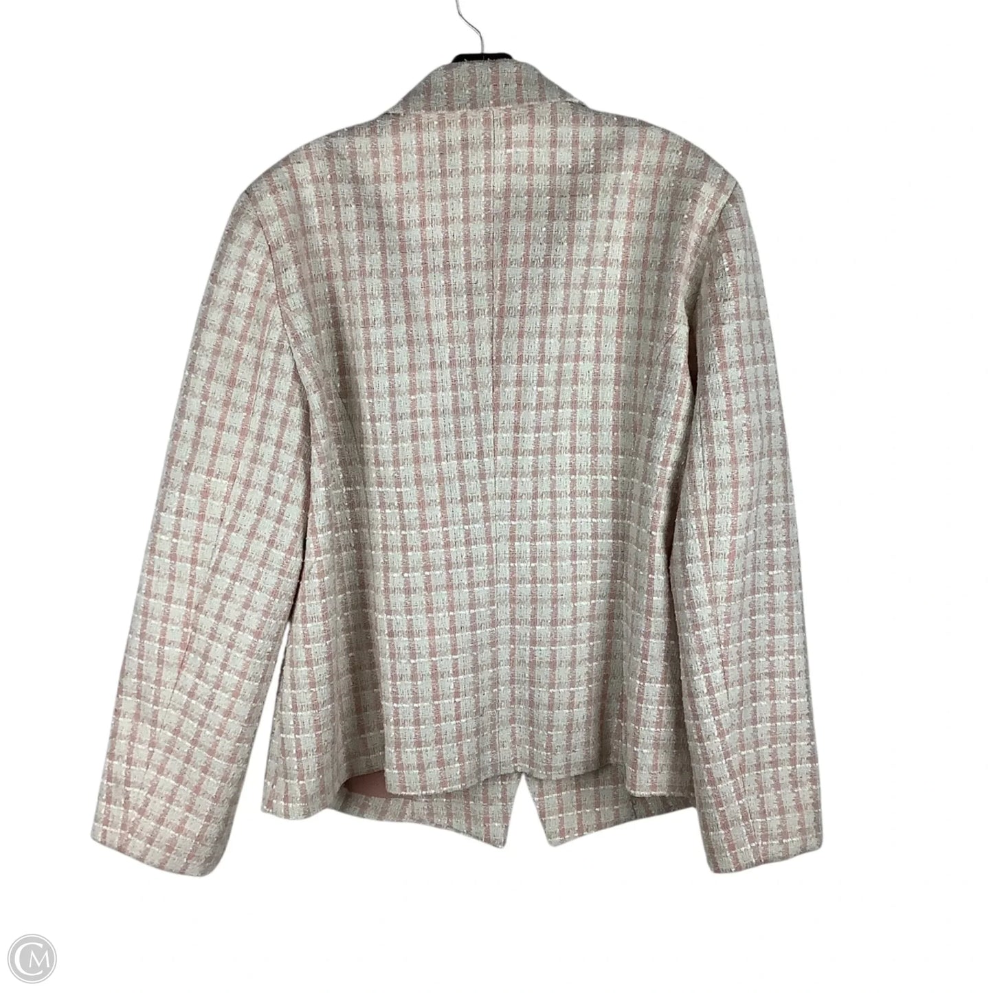Blazer By Clothes Mentor In Pink, Size: Xxl