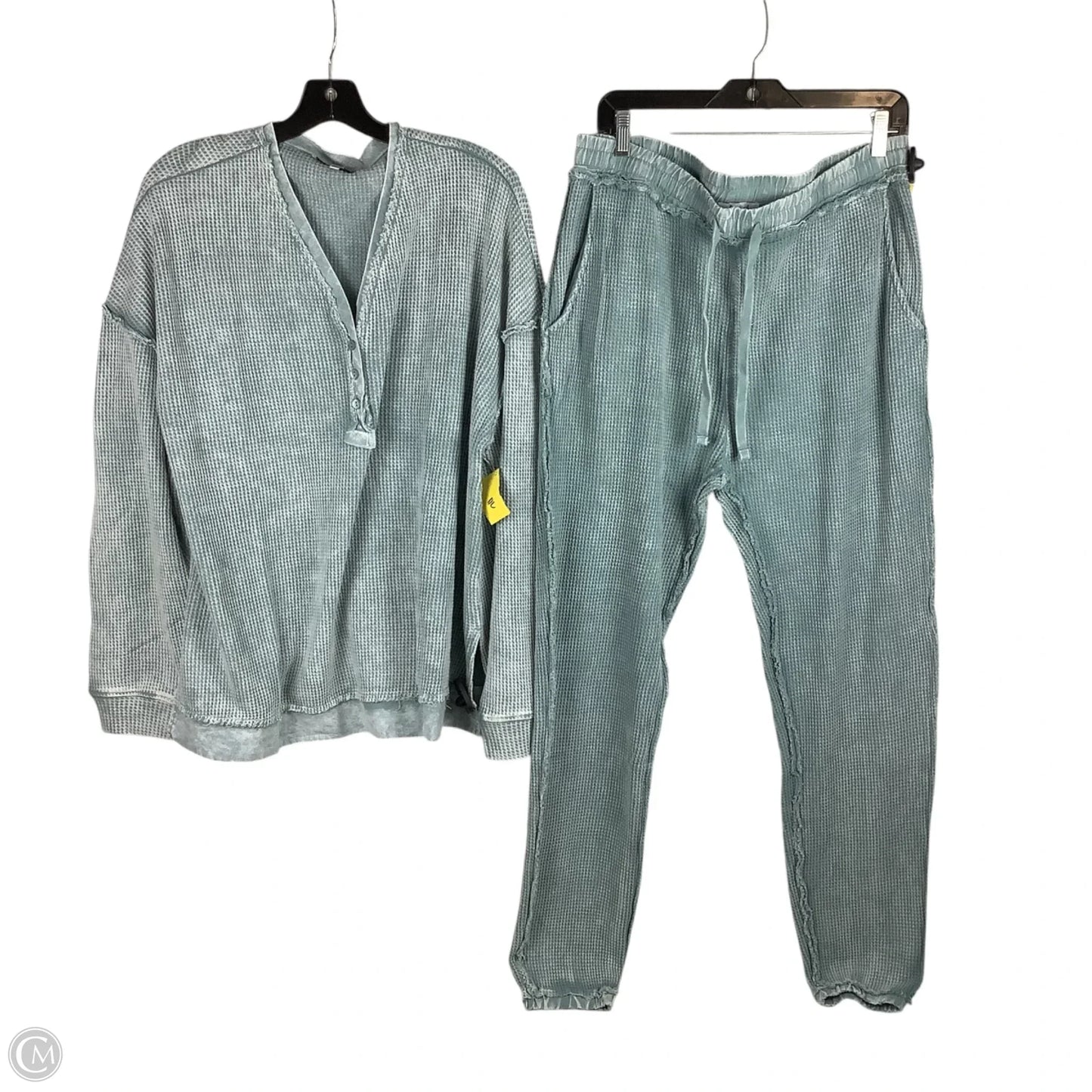 Pants Set 2pc By White Birch In Blue, Size: L