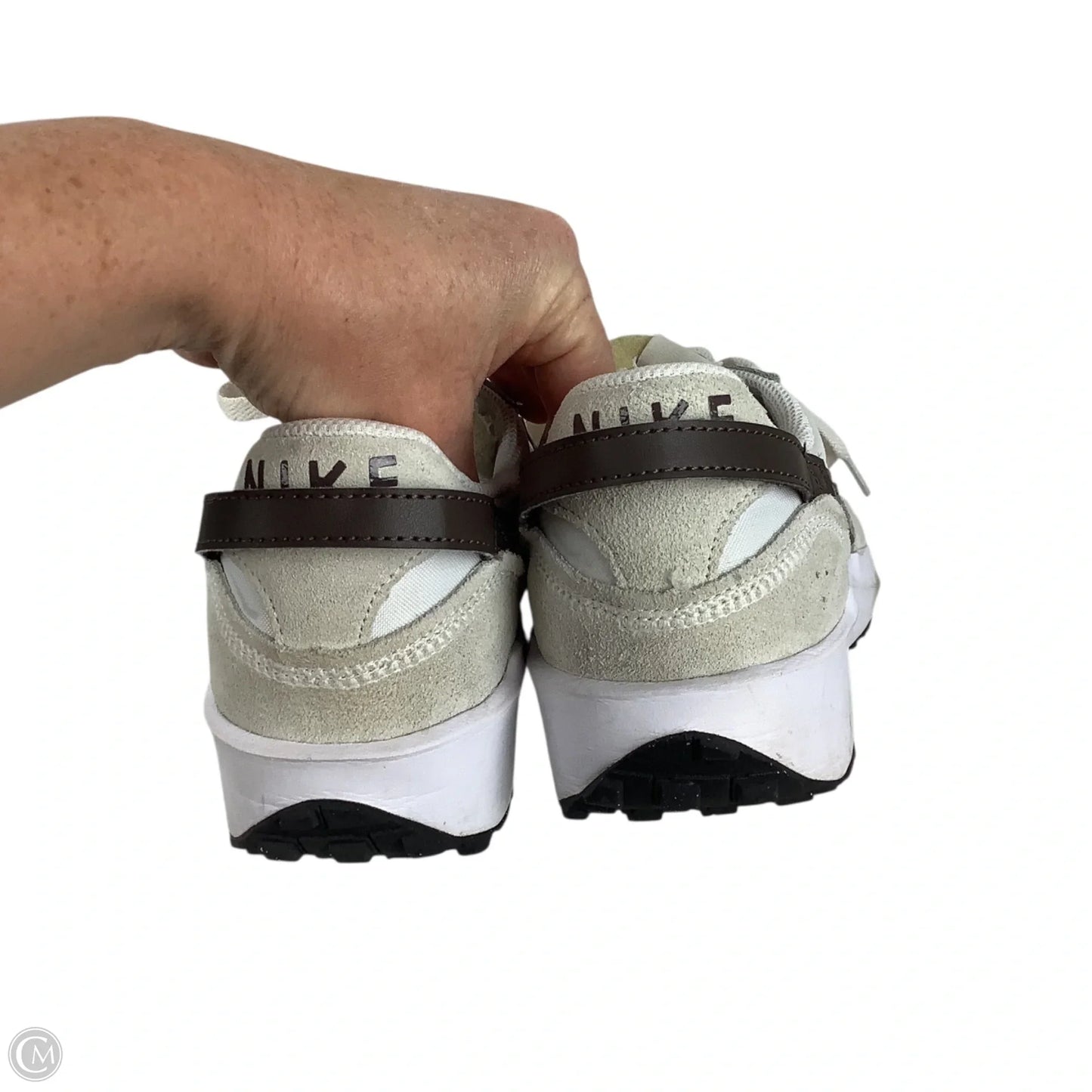 Shoes Athletic By Nike In White, Size: 9