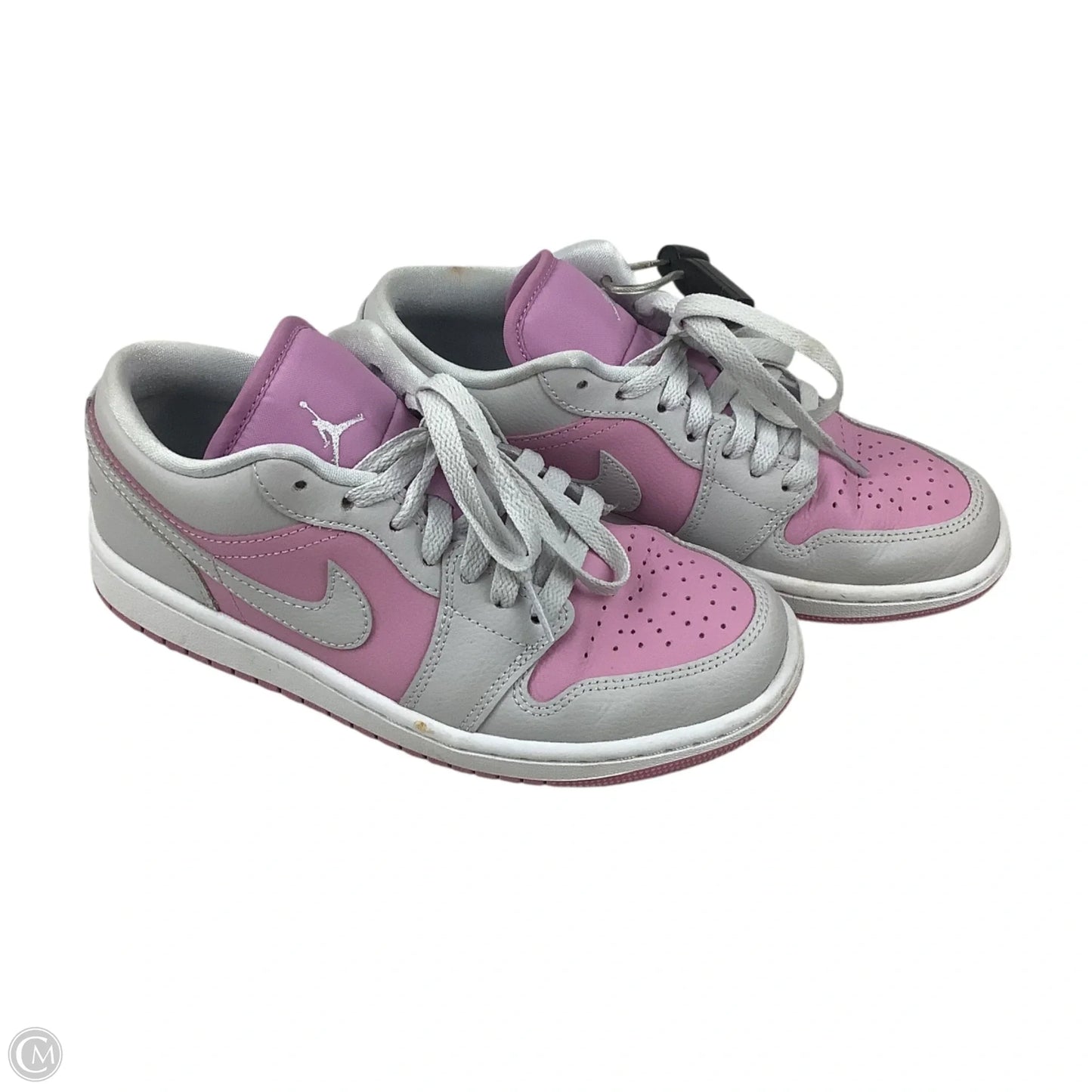 Shoes Sneakers By Nike In Grey & Pink, Size: 6.5