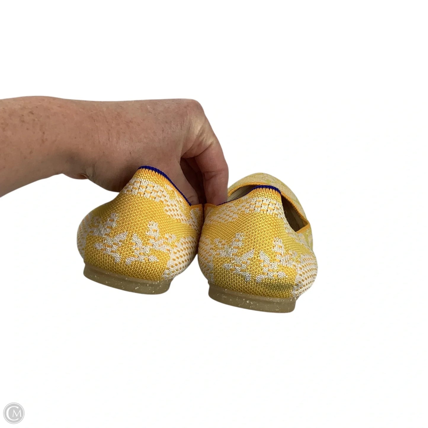 Shoes Flats By Rothys In Yellow, Size: 9.5