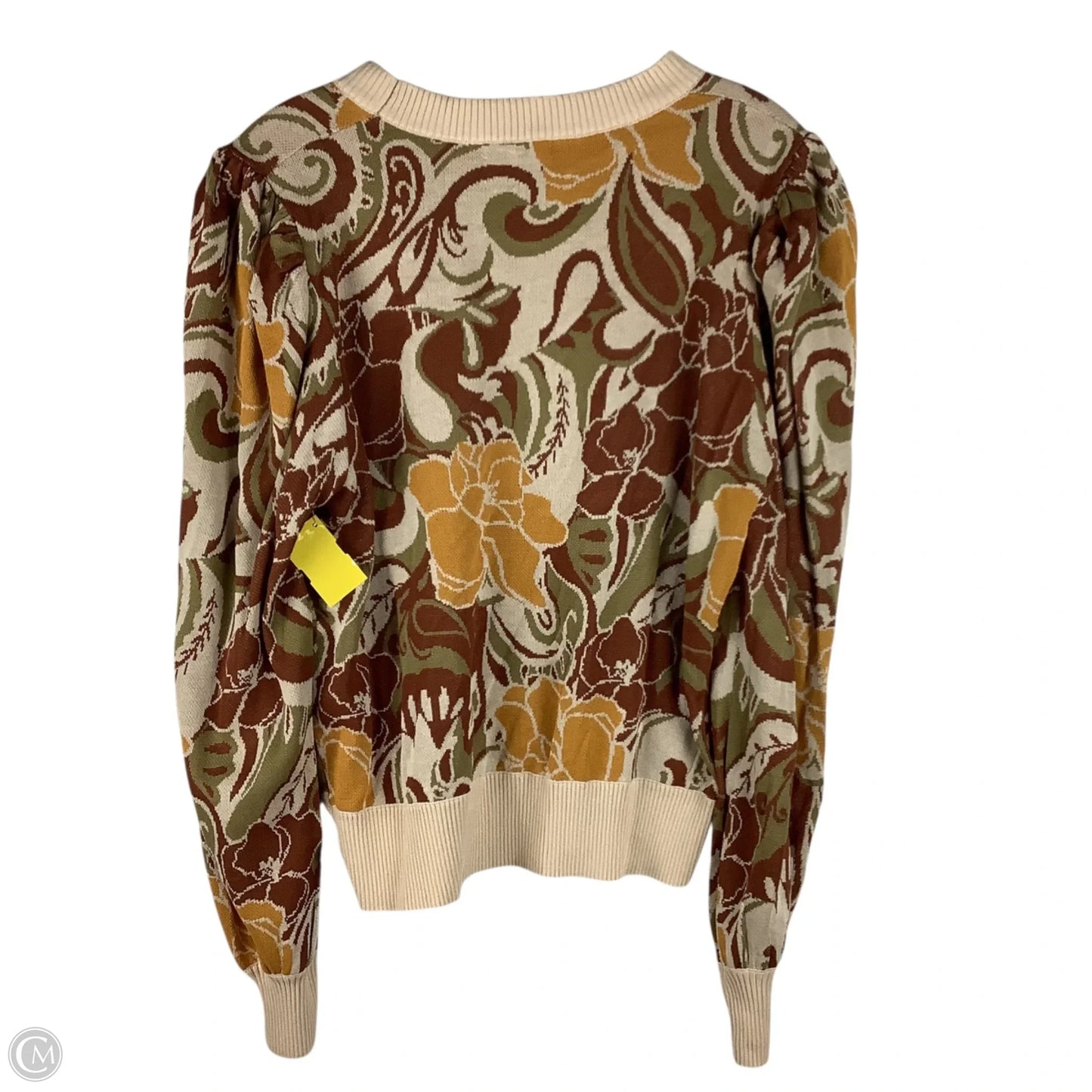 Sweater By Flying Tomato In Brown, Size: L