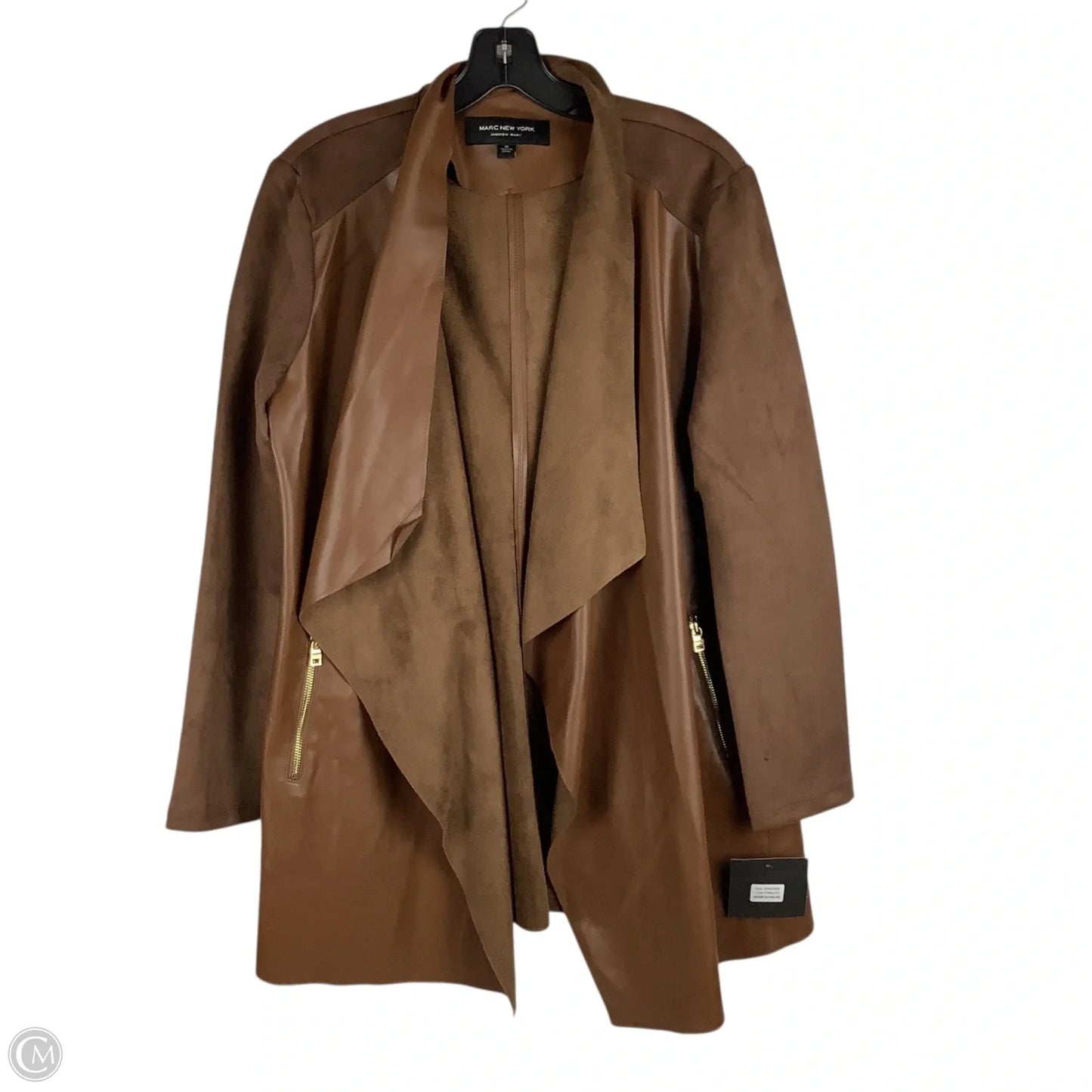 Jacket Other By Marc New York In Brown, Size: M